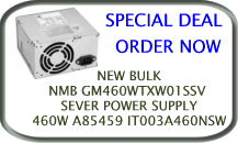 NMB SEVER POWER SUPPLY GM460WTXW01SSV